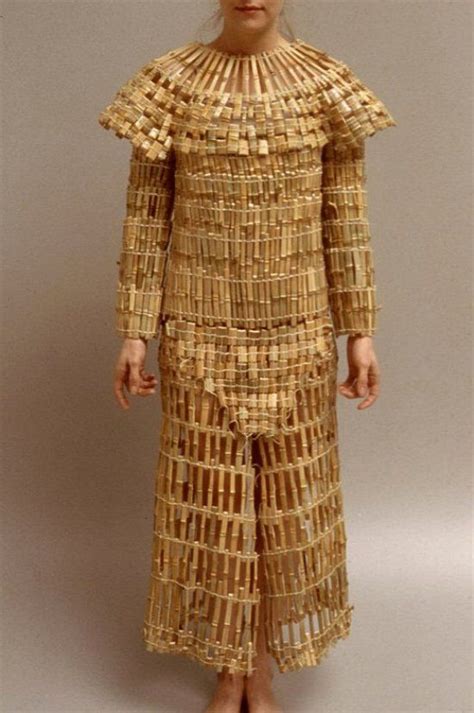 bamboo clothing armor replica